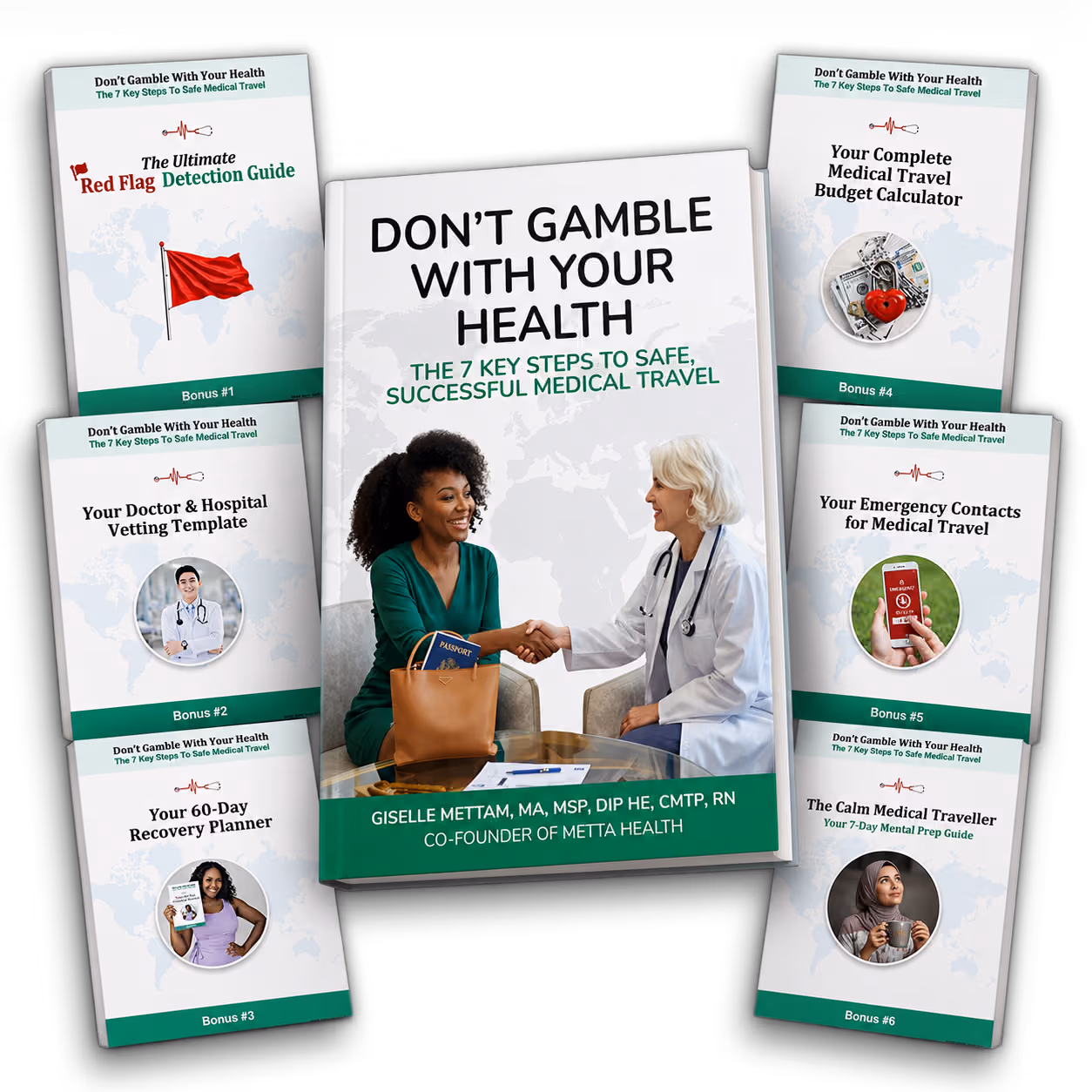 Don't Gamble With Your Health eBook and six practical medical travel resources